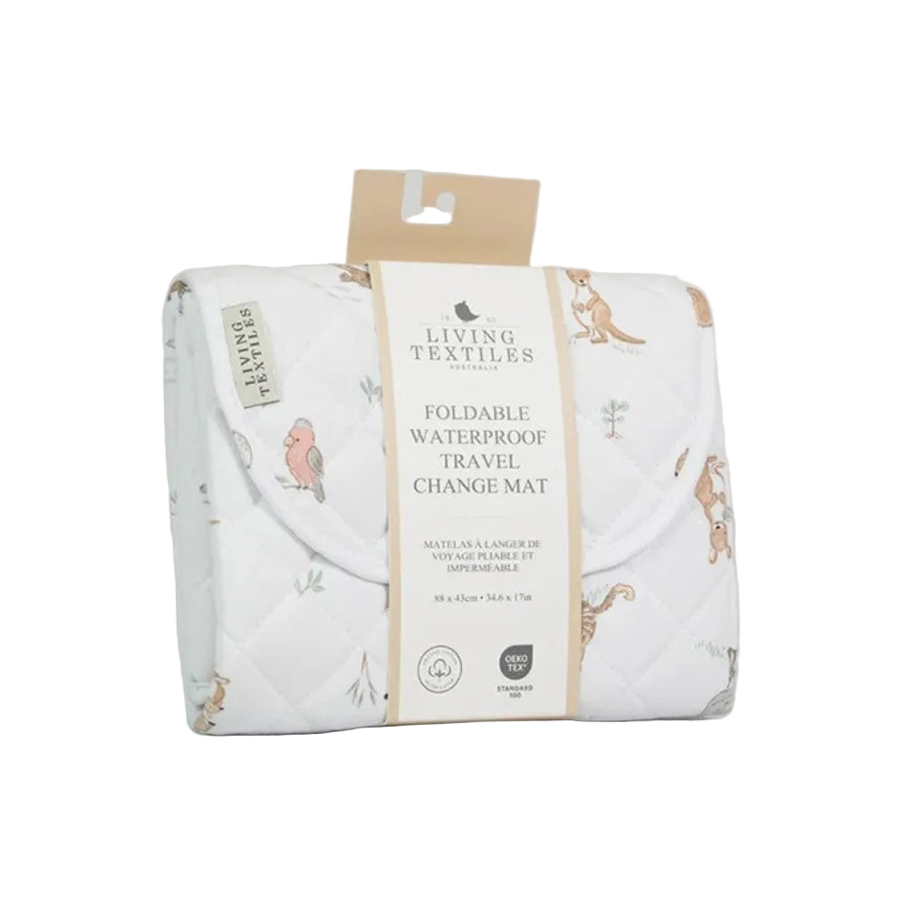 Living Textiles Travel Change Mat - Australiana