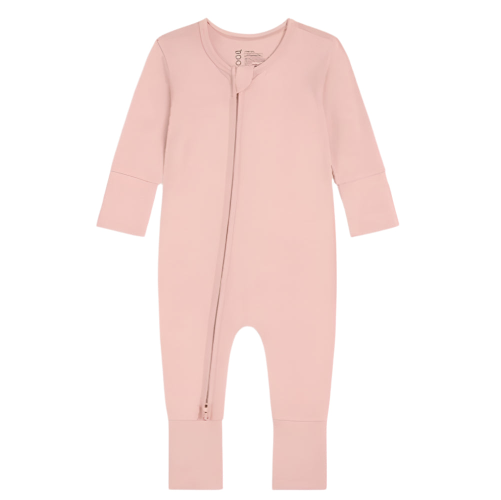Boody Baby Long Sleeve Romper - Dusty Pink