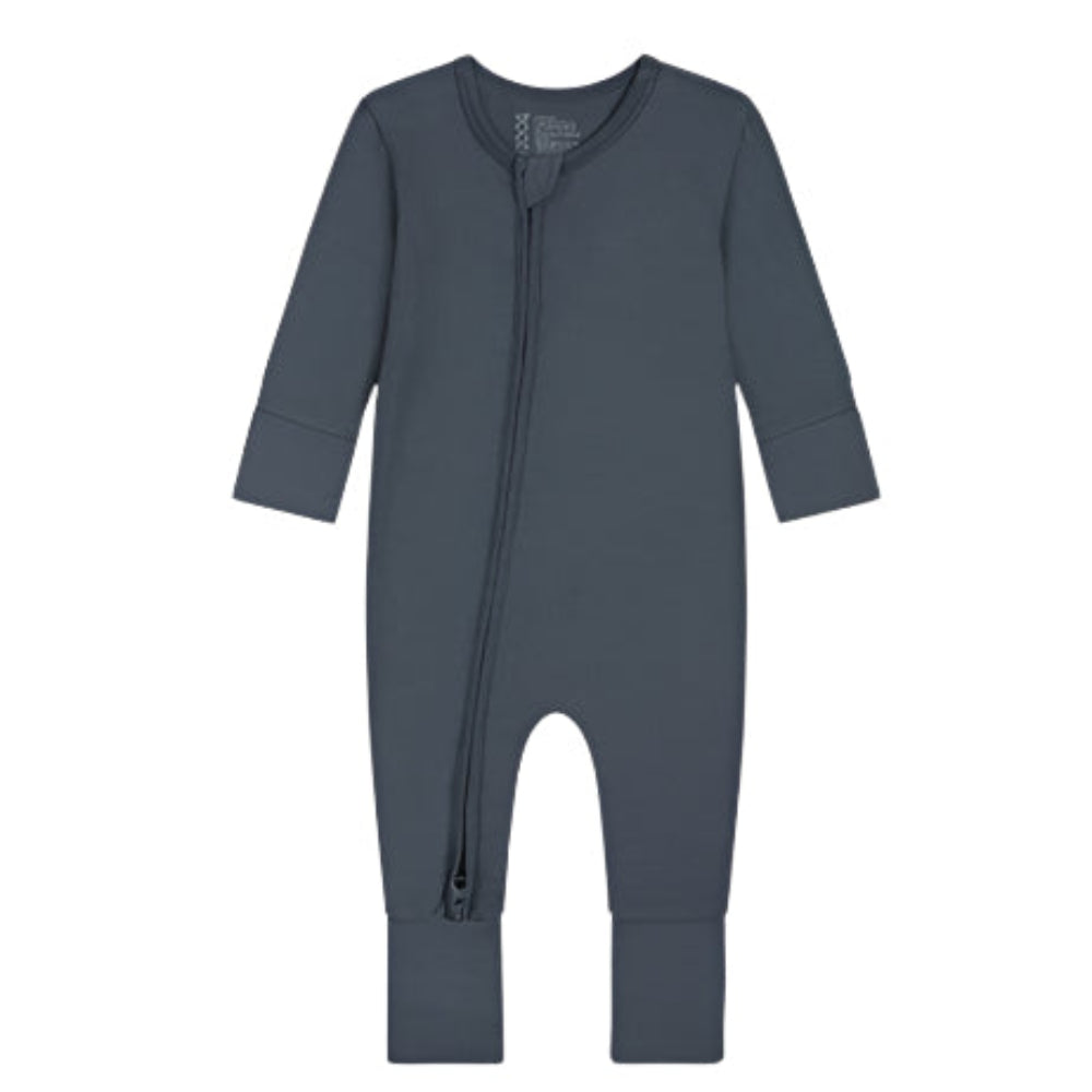 Boody Baby Long Sleeve Romper - Storm