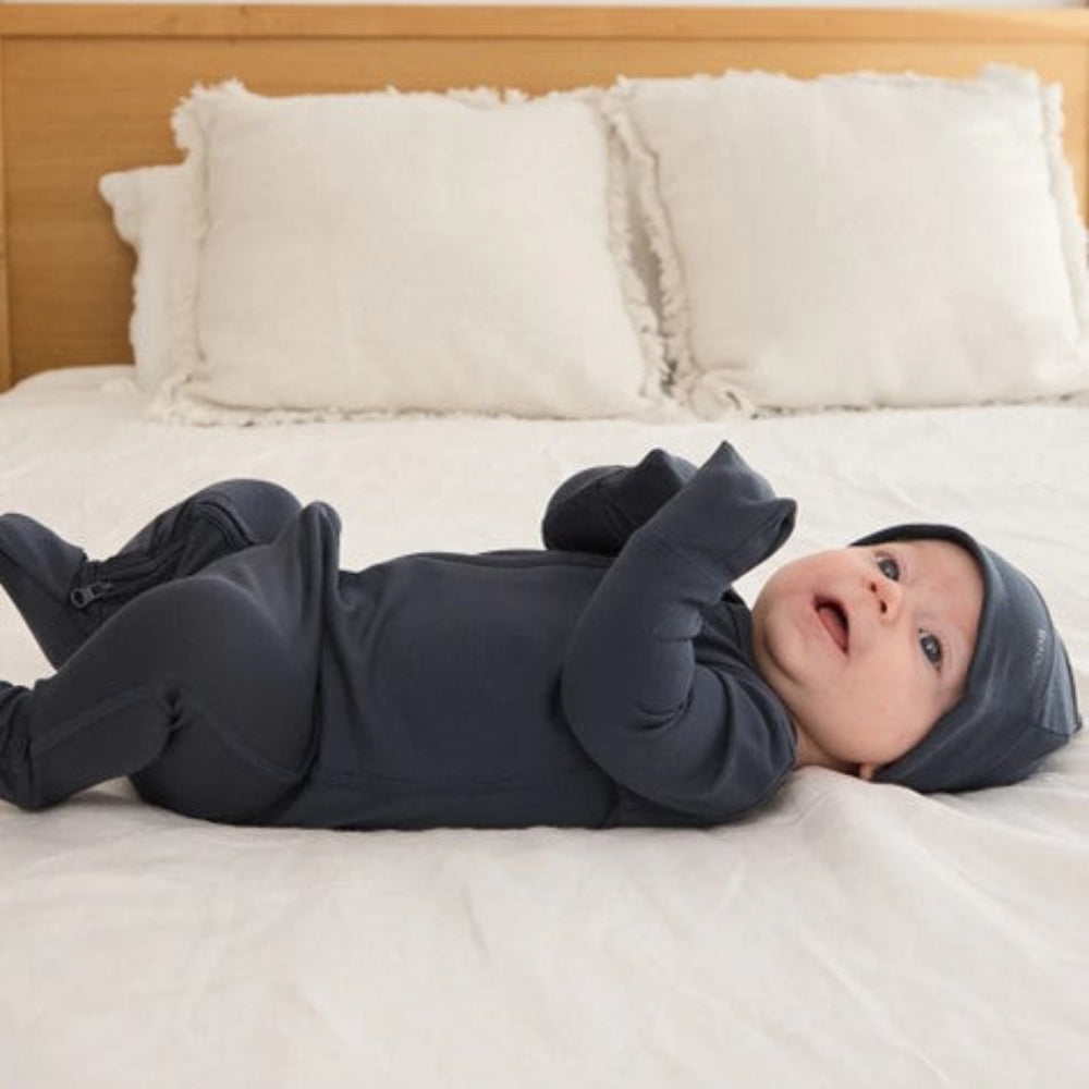 Boody Baby Long Sleeve Romper - Storm