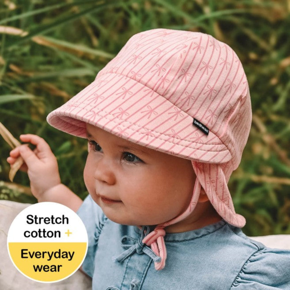 Bedhead Legionnaire Flap Sun Hat - Ballerina