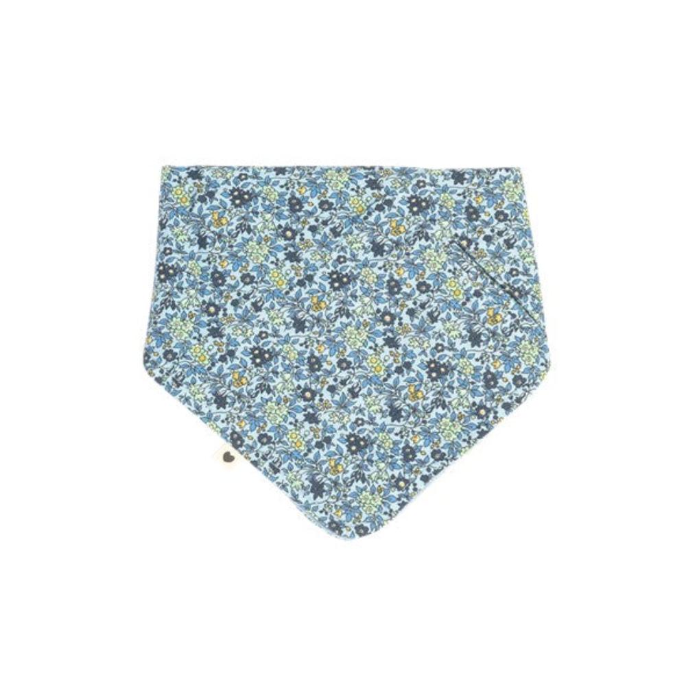 BIBS x Liberty Bandana Bib - Chamomile Lawn/Baby Blue