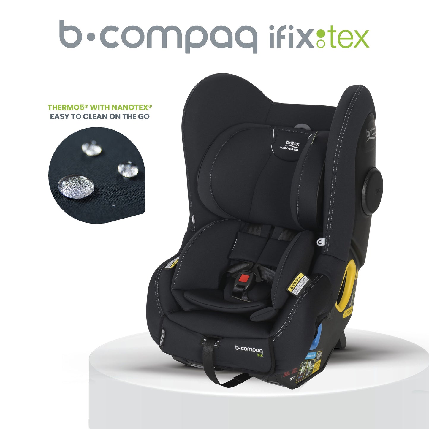 Britax b-compaq iFix Tex