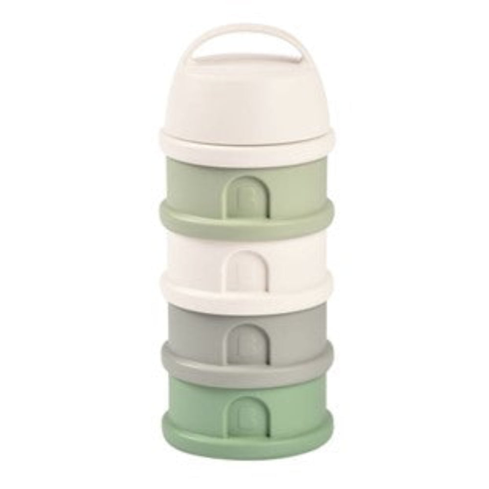 Beaba Formula & Snack Container - Sage Green/Cotton