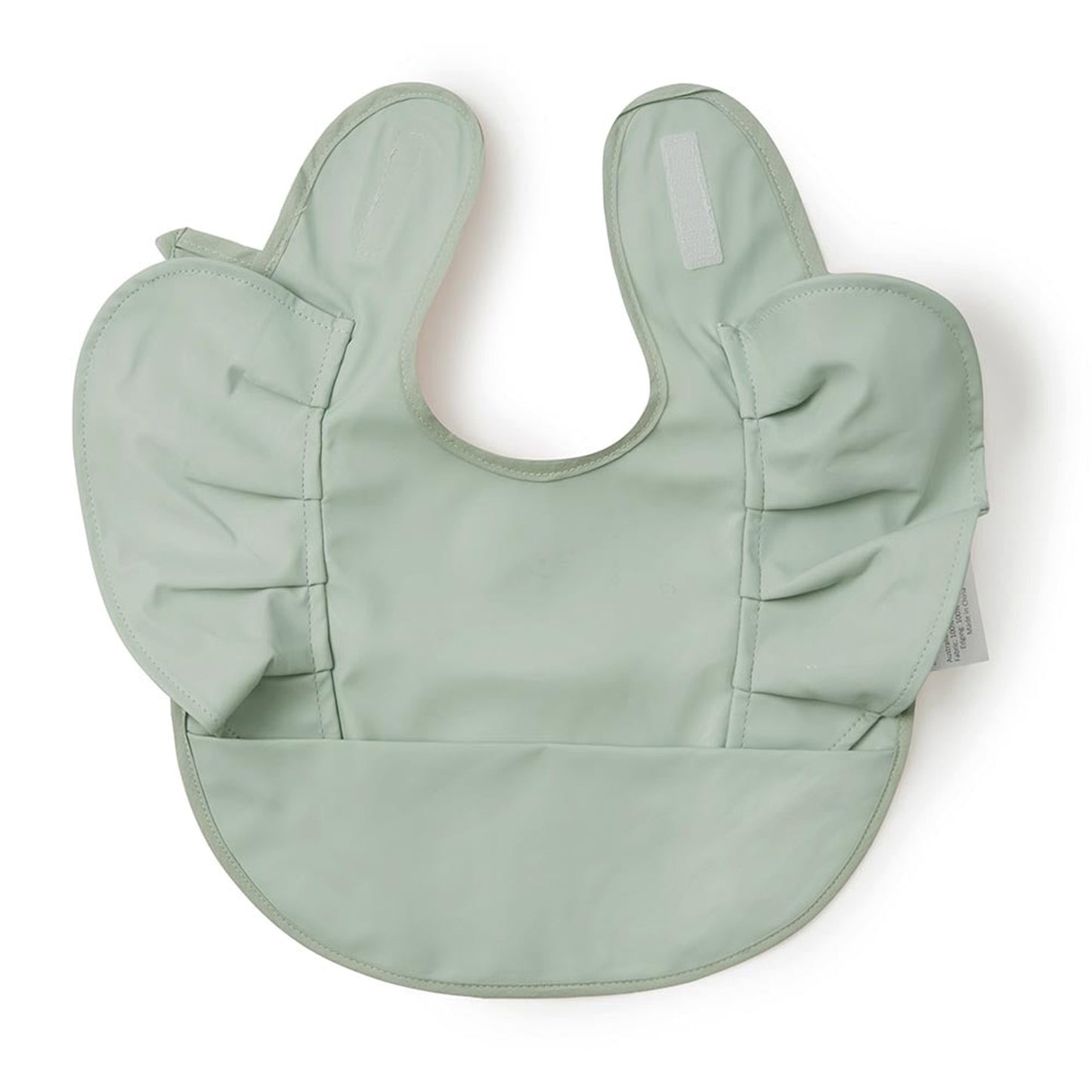 Snuggle Hunny Frill Snuggle Bib - Sage