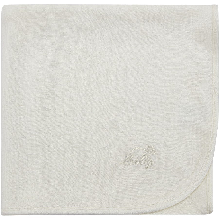 Merino Baby Premium Wool Blanket - Cream