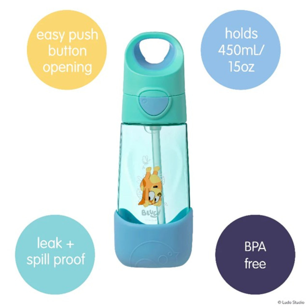 B.Box Tritan Drink Bottle 450 ml - Bluey Playtime - Bingo