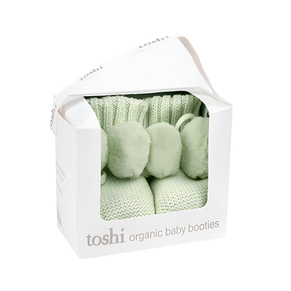 Toshi Organic Booties Marley - Matcha