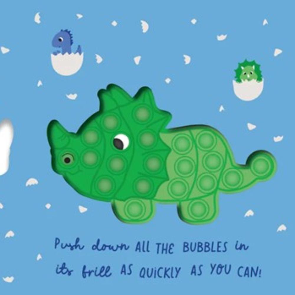Bubble Pops Board Book - Dinosaur