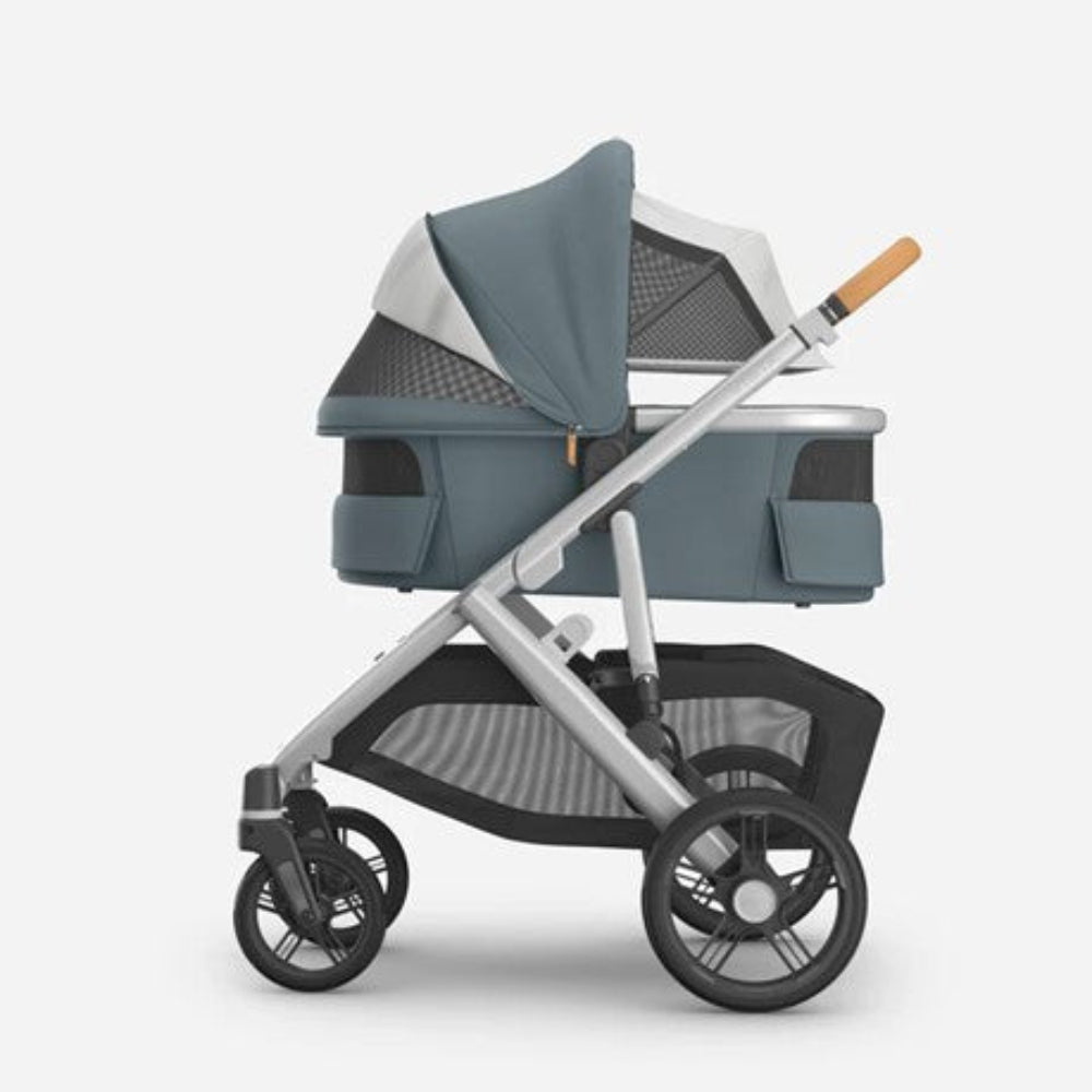 UPPAbaby VISTA V3 with Bassinet - Callum with BONUS Upper Adaptors, Carry All Organiser and Cup Holder