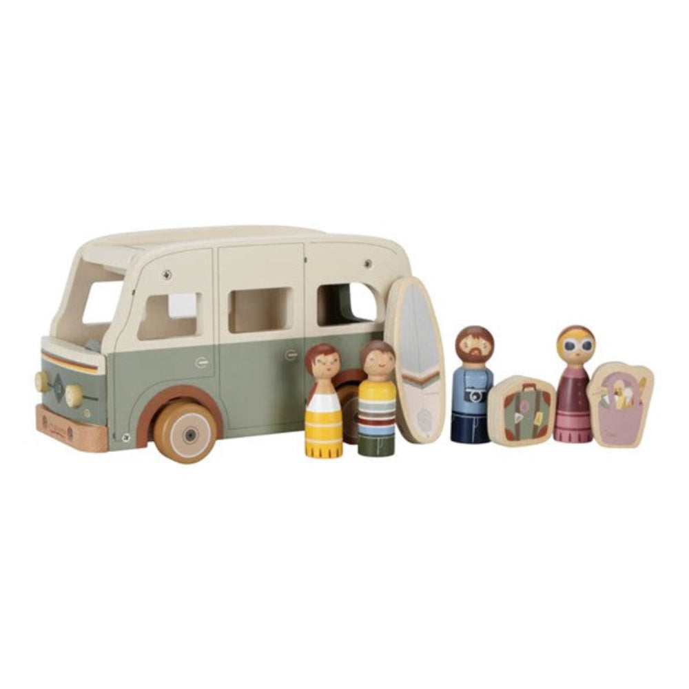 Little Dutch Wooden Vintage Campervan Toy
