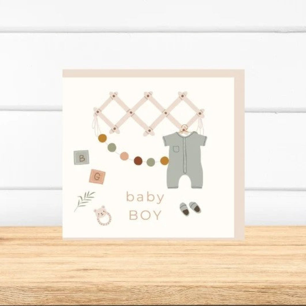 Petite Vous Greeting Card - Baby Boy Nursery