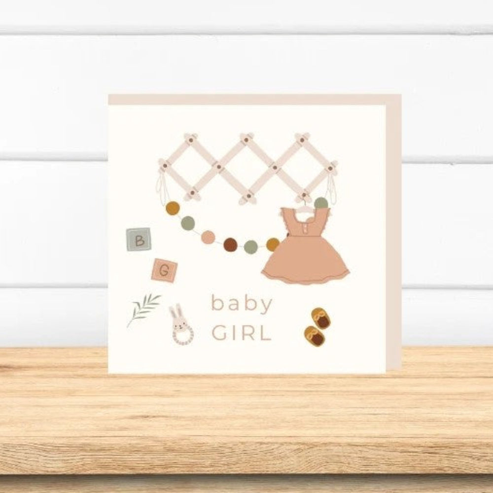 Petite Vous Greeting Card - Baby Girl Nursery