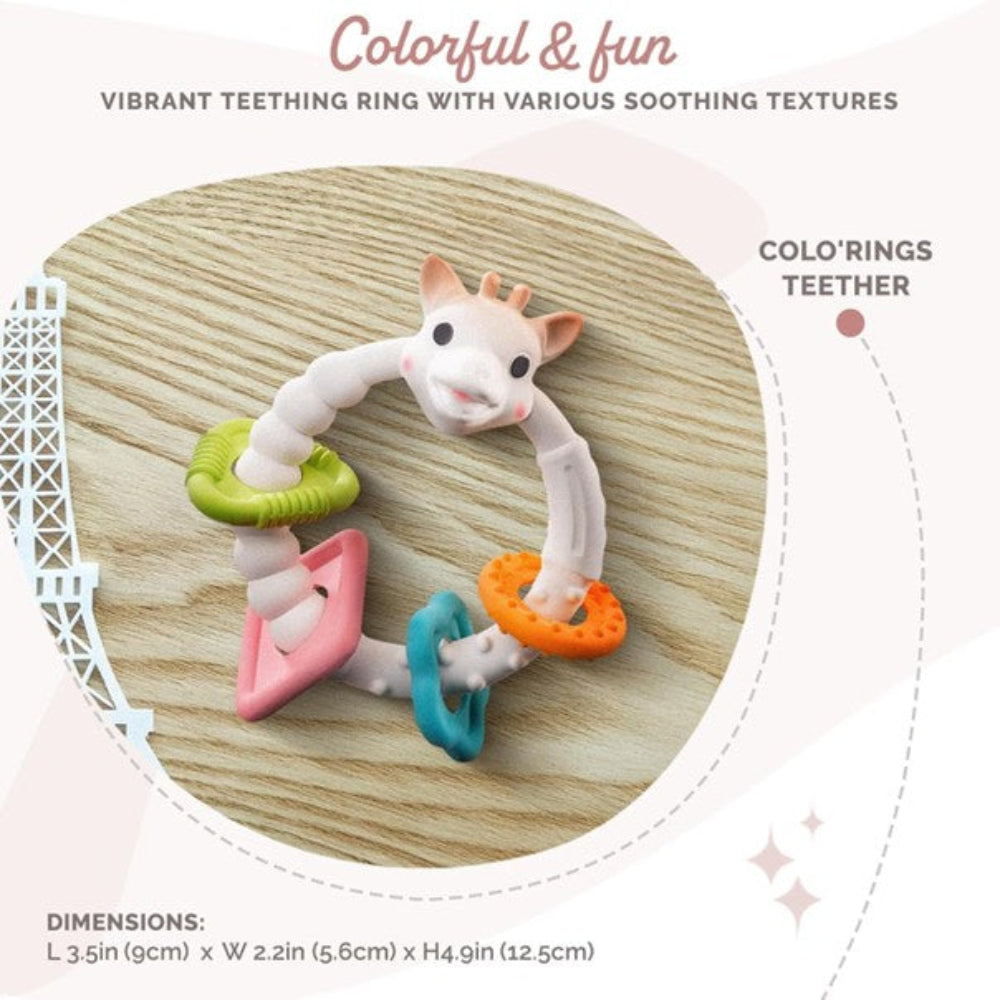 Sophie So Pure Teething Colorings