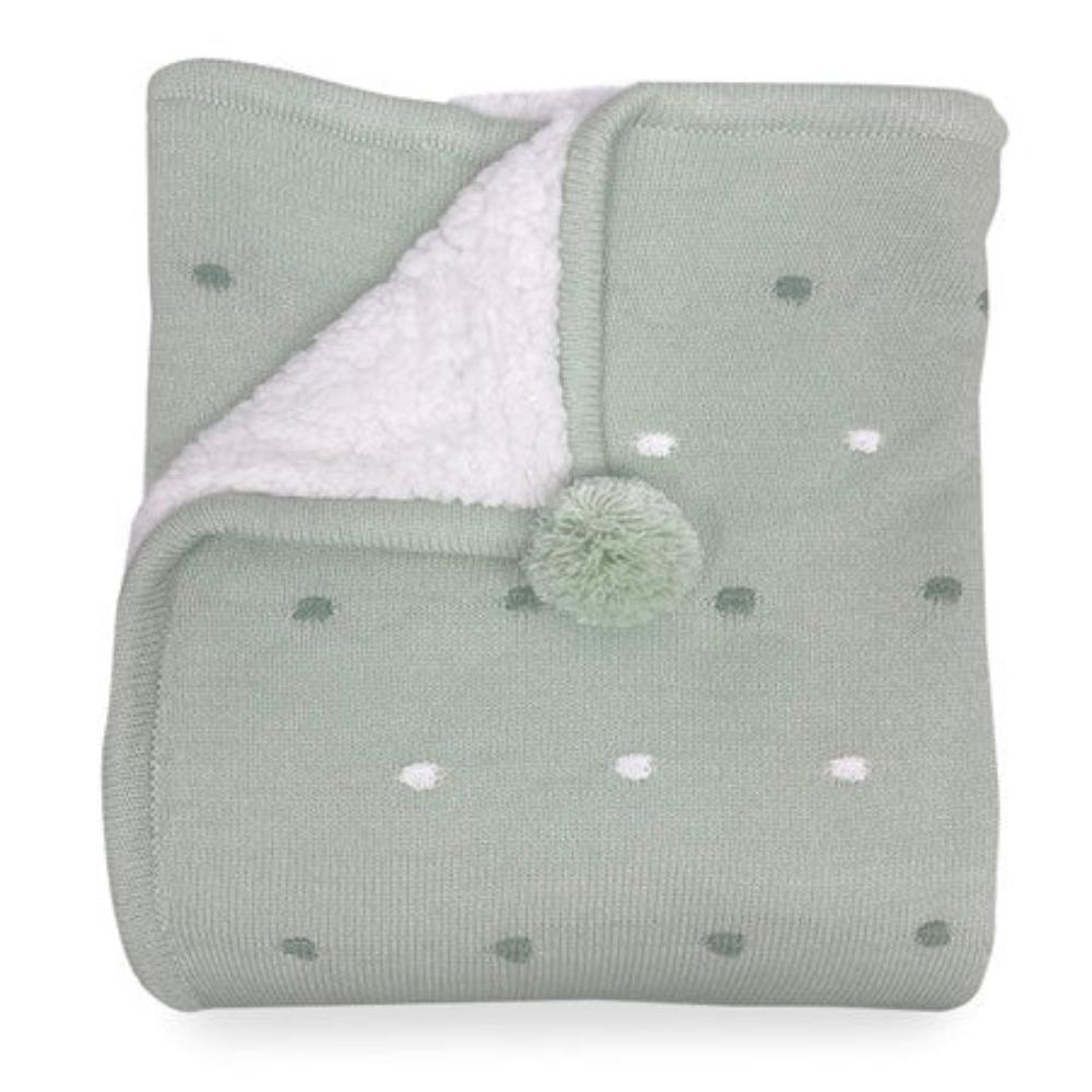 Bubba Blue Confetti Blanket - Olive