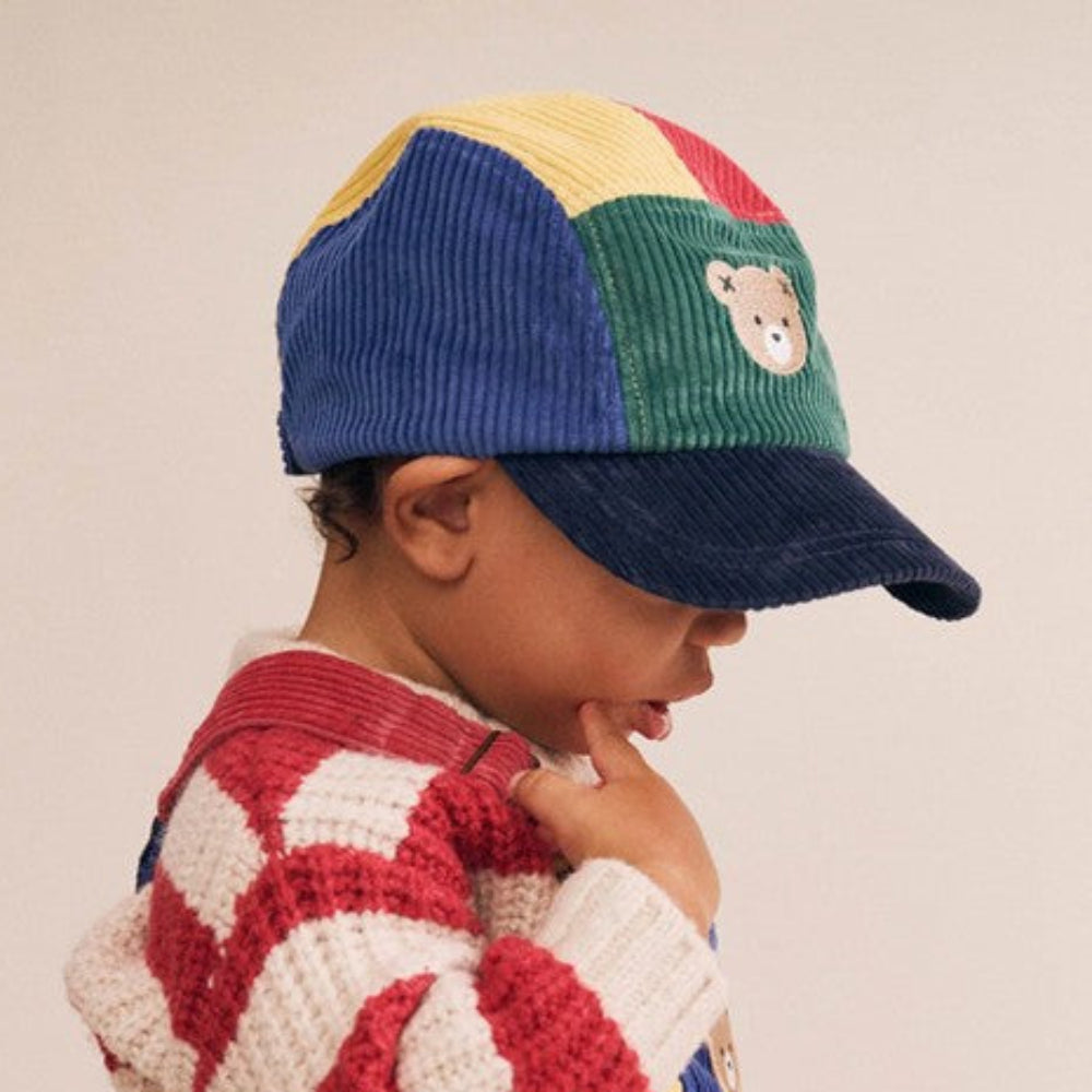 Huxbaby Colour Block Cord Panel Cap - Multi