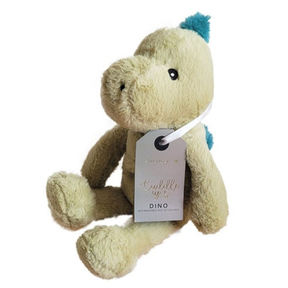 Star + Rose Cuddle Up Heat + Cold pack - Dino