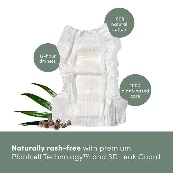 Ecoriginals Eco Friendly Nappies - 1 - Newborn Plus -3.5 to 5 kg