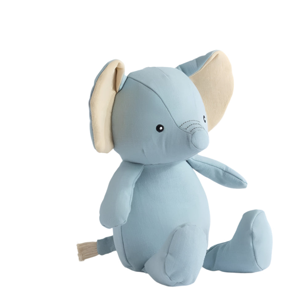 Living Textiles Linen Toy - Eddie the Elephant lge
