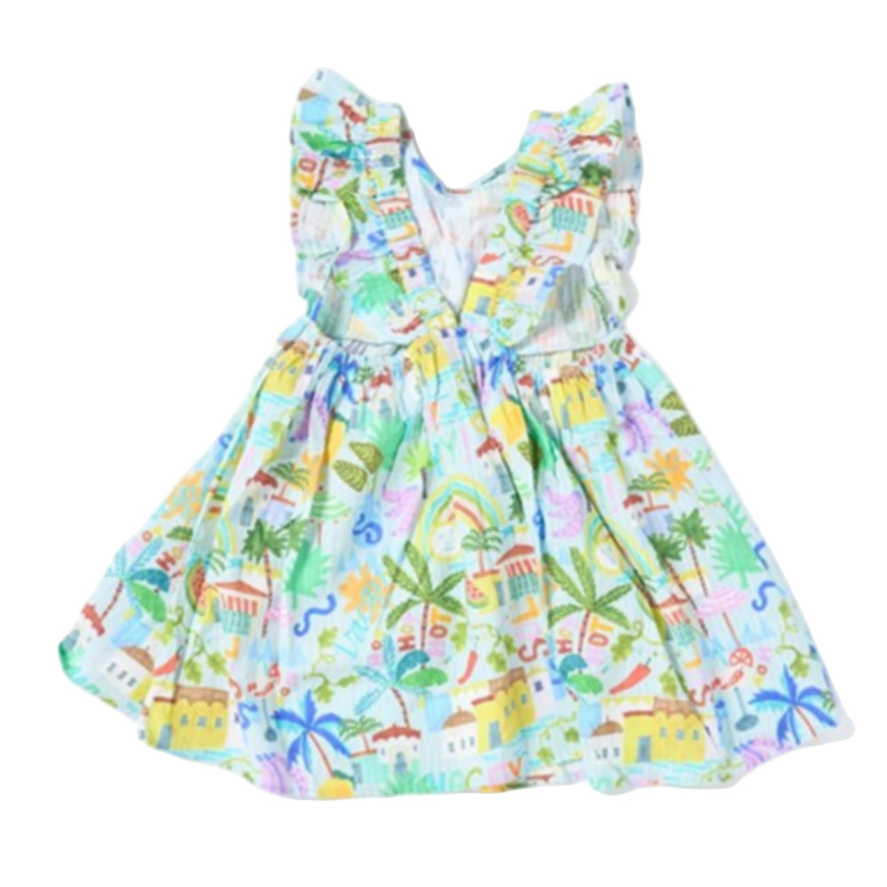 Walnut Eden Dress - Vacay Yay