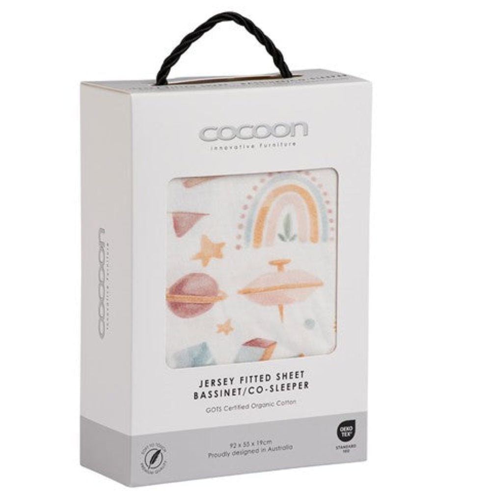 Cocoon Furniture Co Sleeper/Bassinet Fitted Sheet - Slumber Party