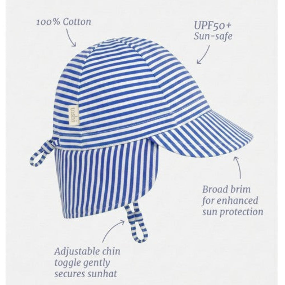 Toshi Flap Cap Mini - Capri