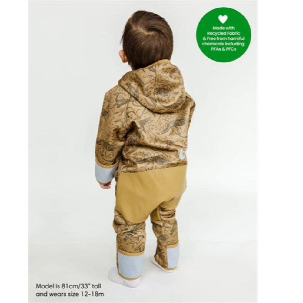 Therm All-Weather Fleece Onesie - Dino Bones