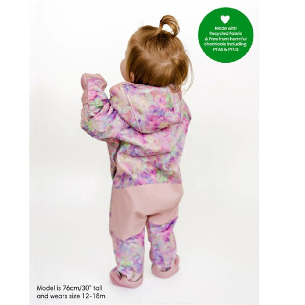 Therm All-Weather Fleece Onesie - Pretty Petals