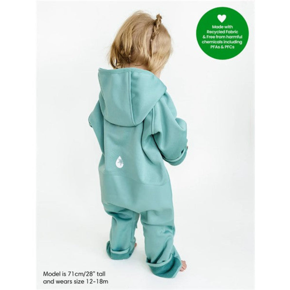 Therm All-Weather Fleece Onesie - Seafoam