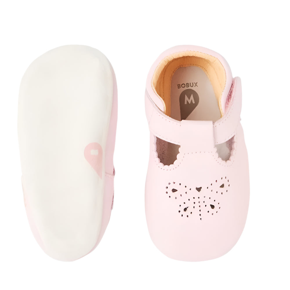 Bobux Soft Sole Flutterheart - Parfait