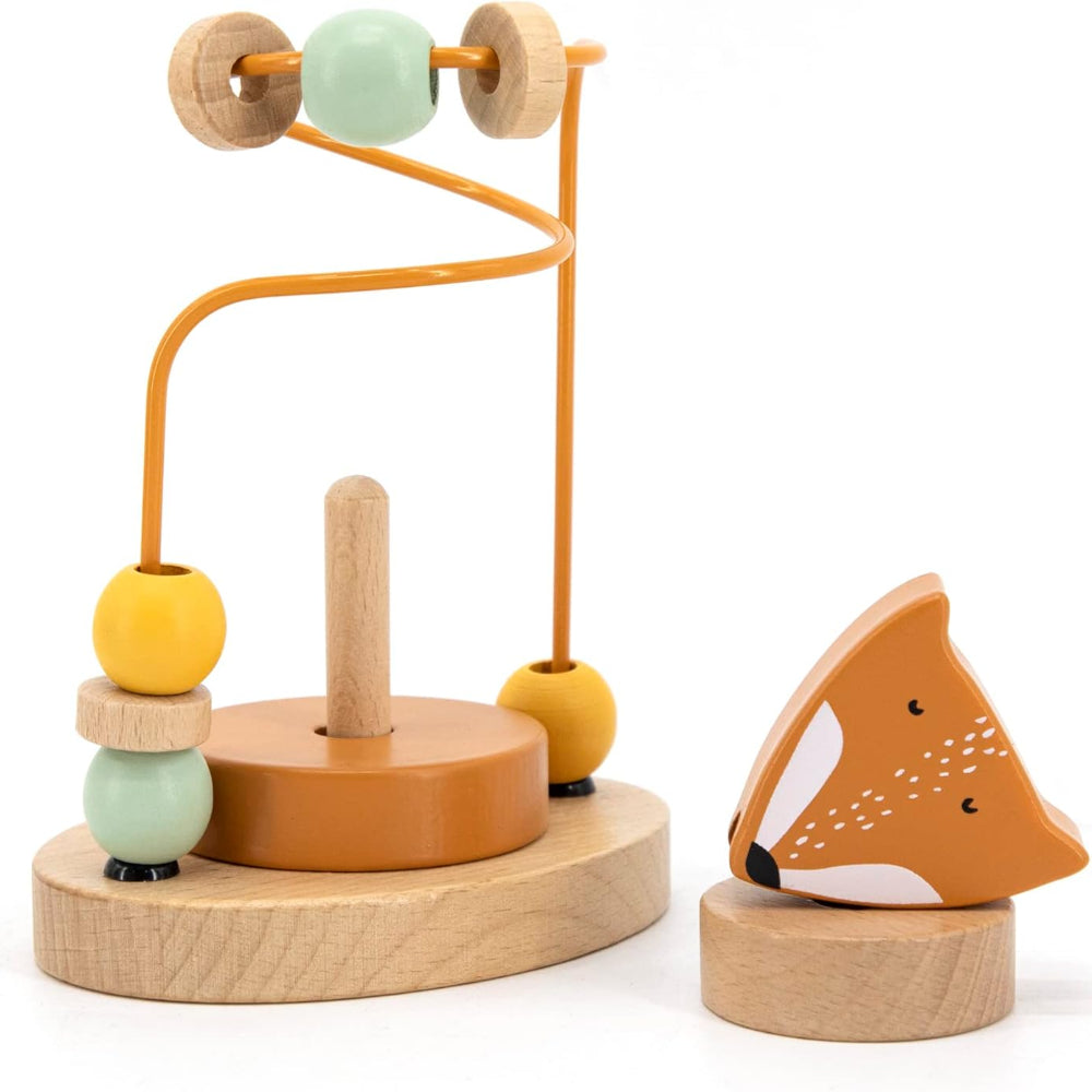 Trixie Wooden Beads Maze - Mr Fox