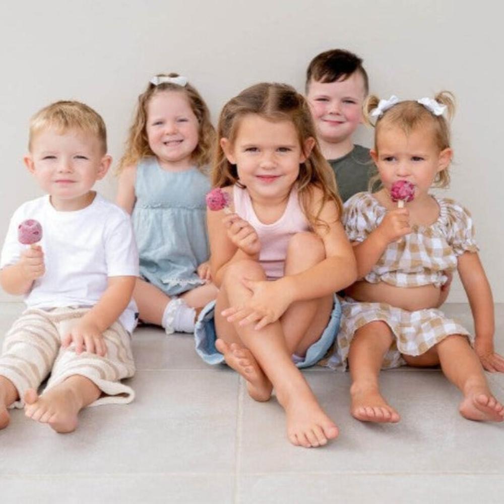 Cherub Baby Silicone Freezer Tray and Popsicle Molds - Sand