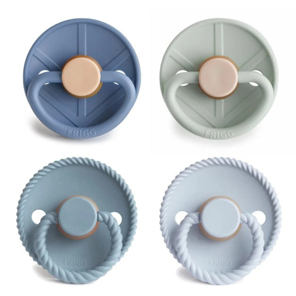 FRIGG Pacifier 4pk Latex - Skyline Serenity