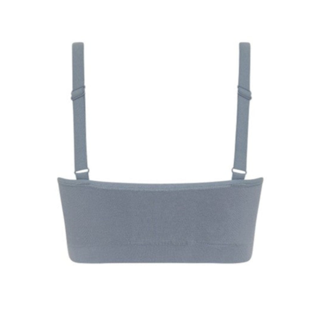 Boody Full Bust Wireless Bra - Dusty Blue