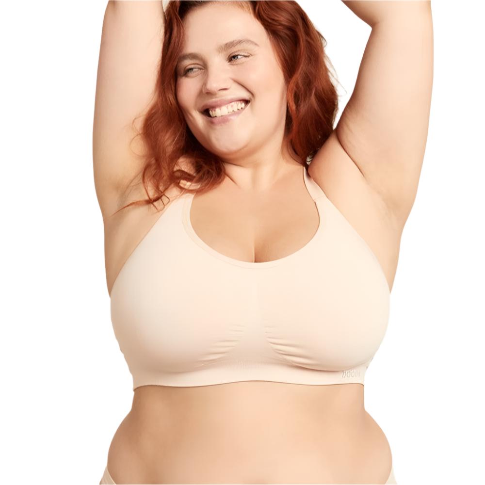 Boody Full Bust Wireless Racerback Bra - Nude