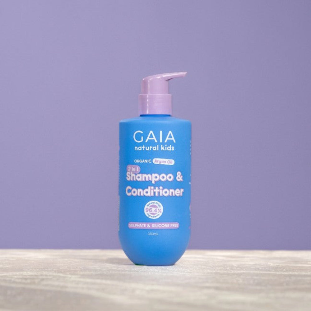 GAIA Natural Kids Shampoo and Conditioner 350ml