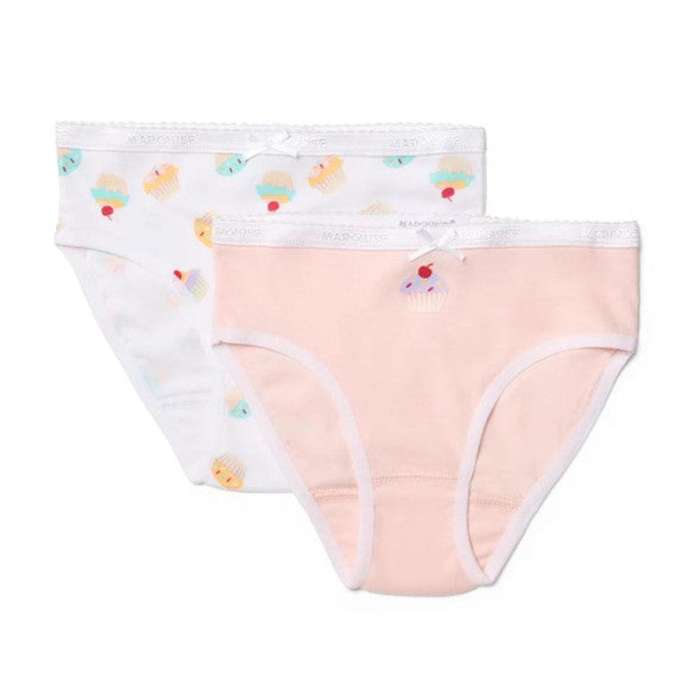 Marquise Girls Underwear - 2 pk - Cupcakes
