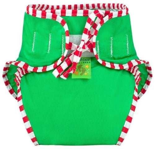 Kushies Swimsuit Nappy Green