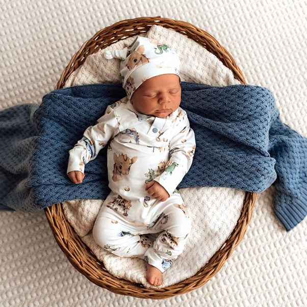 Snuggle Hunny Organic Growsuit - Dragon