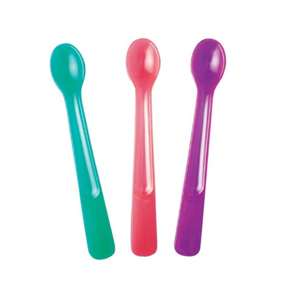 Dreambaby Heat Sensing Soft Tip Spoons 3 pk