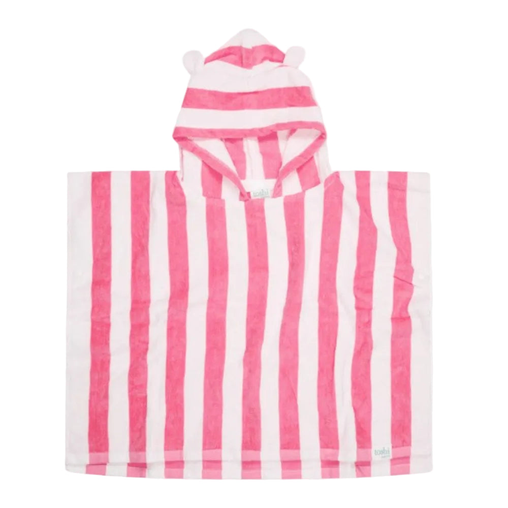 Toshi Hooded Towel Beachcomber - Watermelon