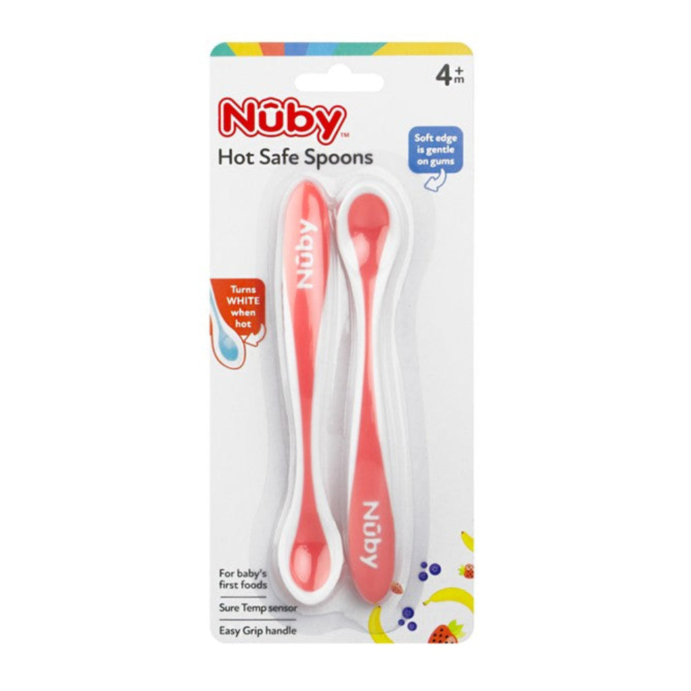 Nuby Hot Safe Spoons 2 pk