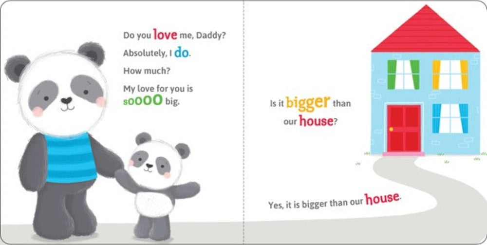 How Much Do You Love Me, Daddy Board Book