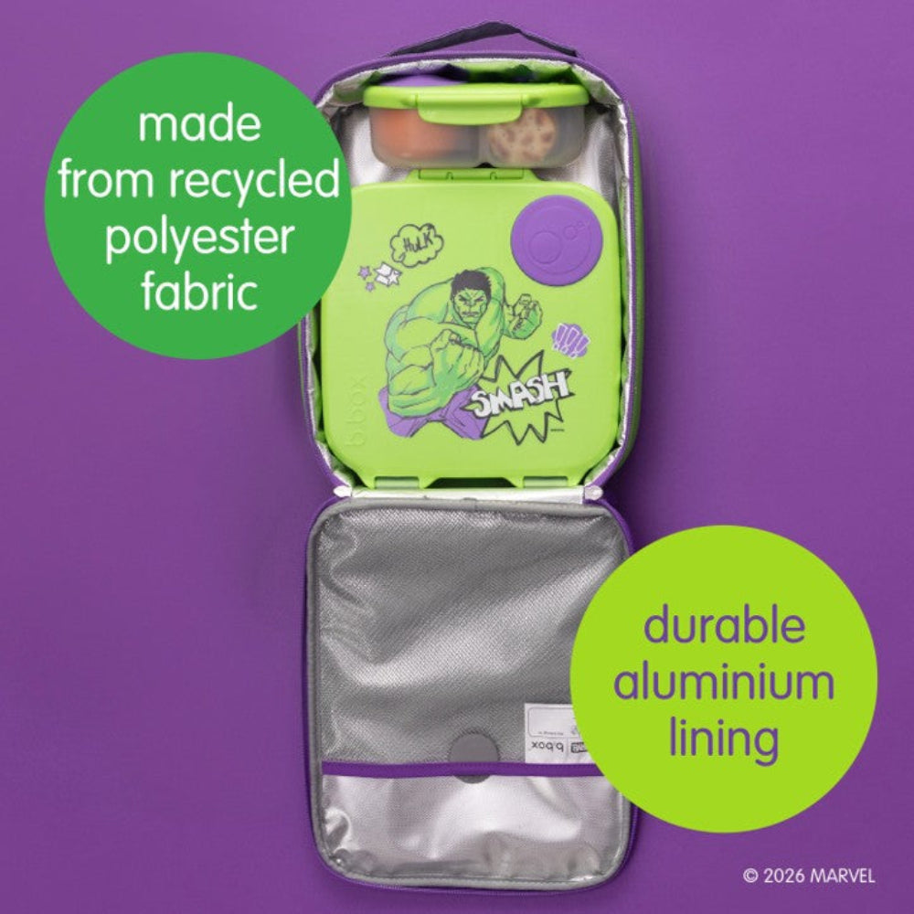 B.Box Flexi Insulated Lunch Bag - Marvel Hulk