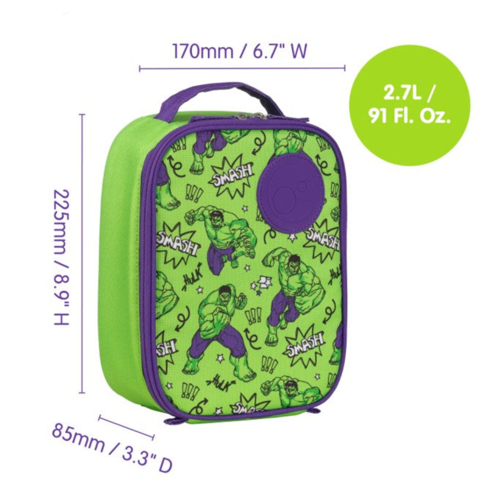 B.Box Flexi Insulated Mini Lunch Bag - Marvel Hulk