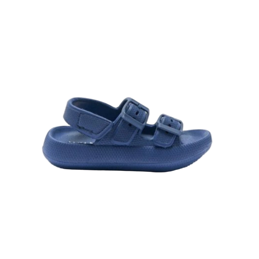Walnut Jamie Sandal - Navy