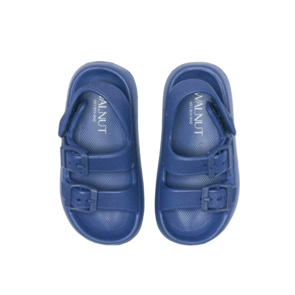 Walnut Jamie Sandal - Navy