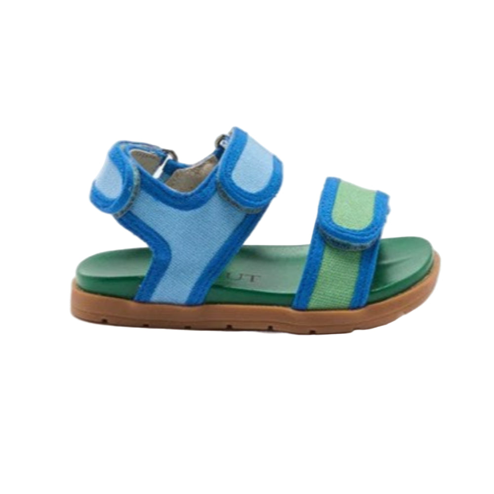 Walnut Lennox Sandal - Blue Multi