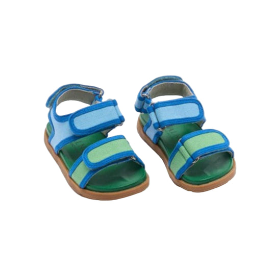 Walnut Lennox Sandal - Blue Multi