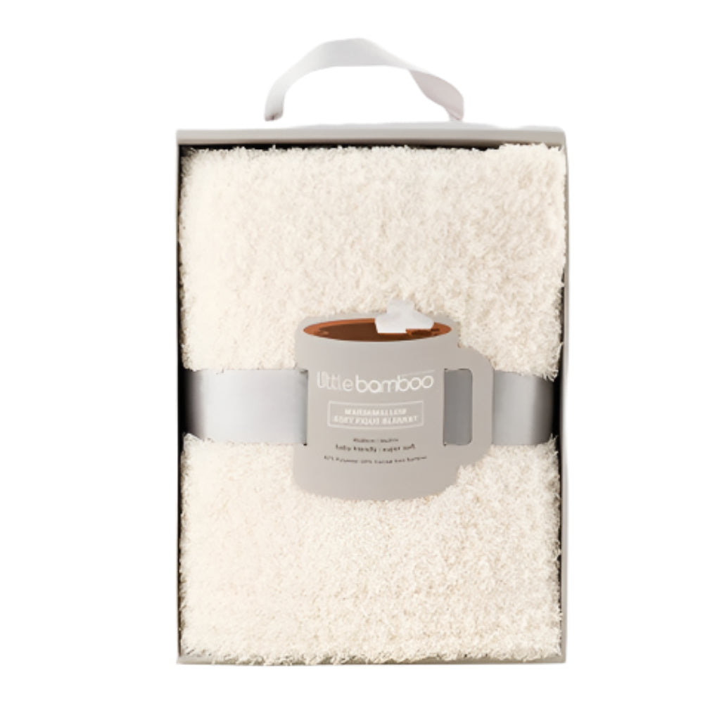 Little Bamboo Marshmallow Blanket - Natural